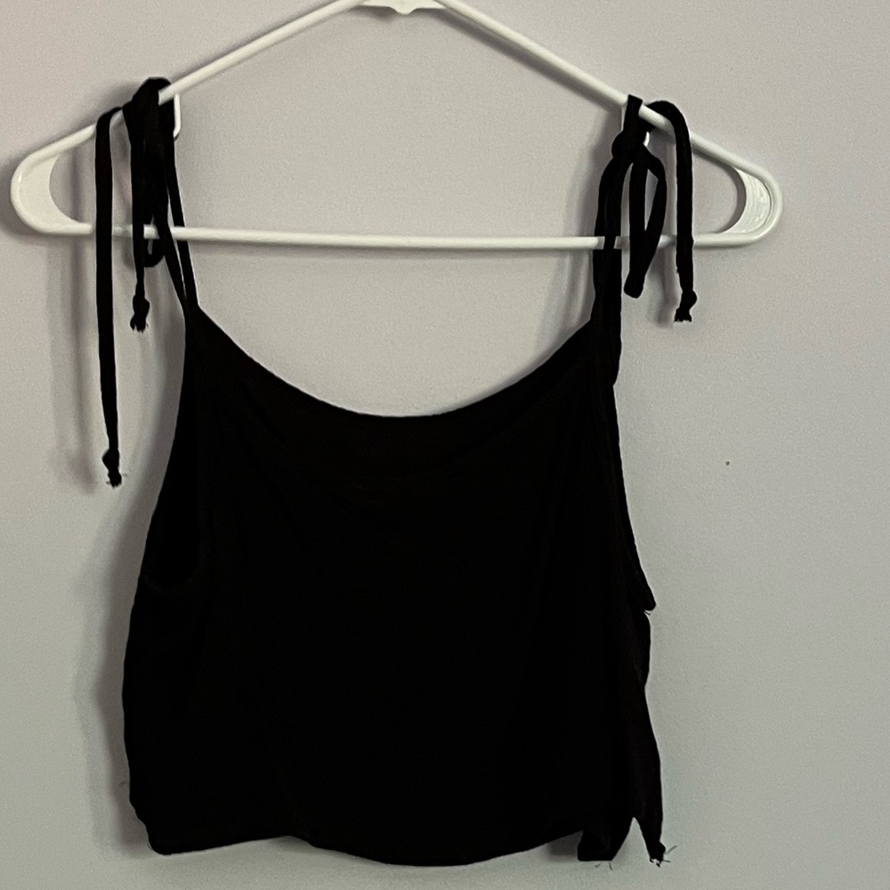 LA HEARTS black cropped cami